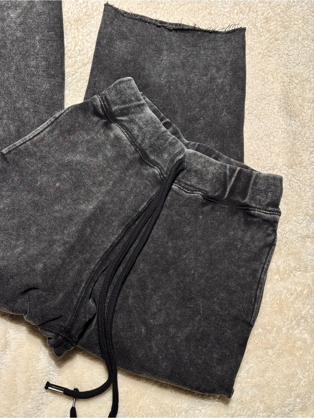 R13 Washed Black Drawstring sweatpants - Picture 5 of 12